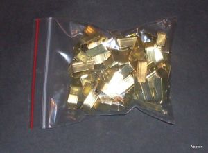 U-Klips PAPER 2/6 GOLD 45 mm a'100 szt